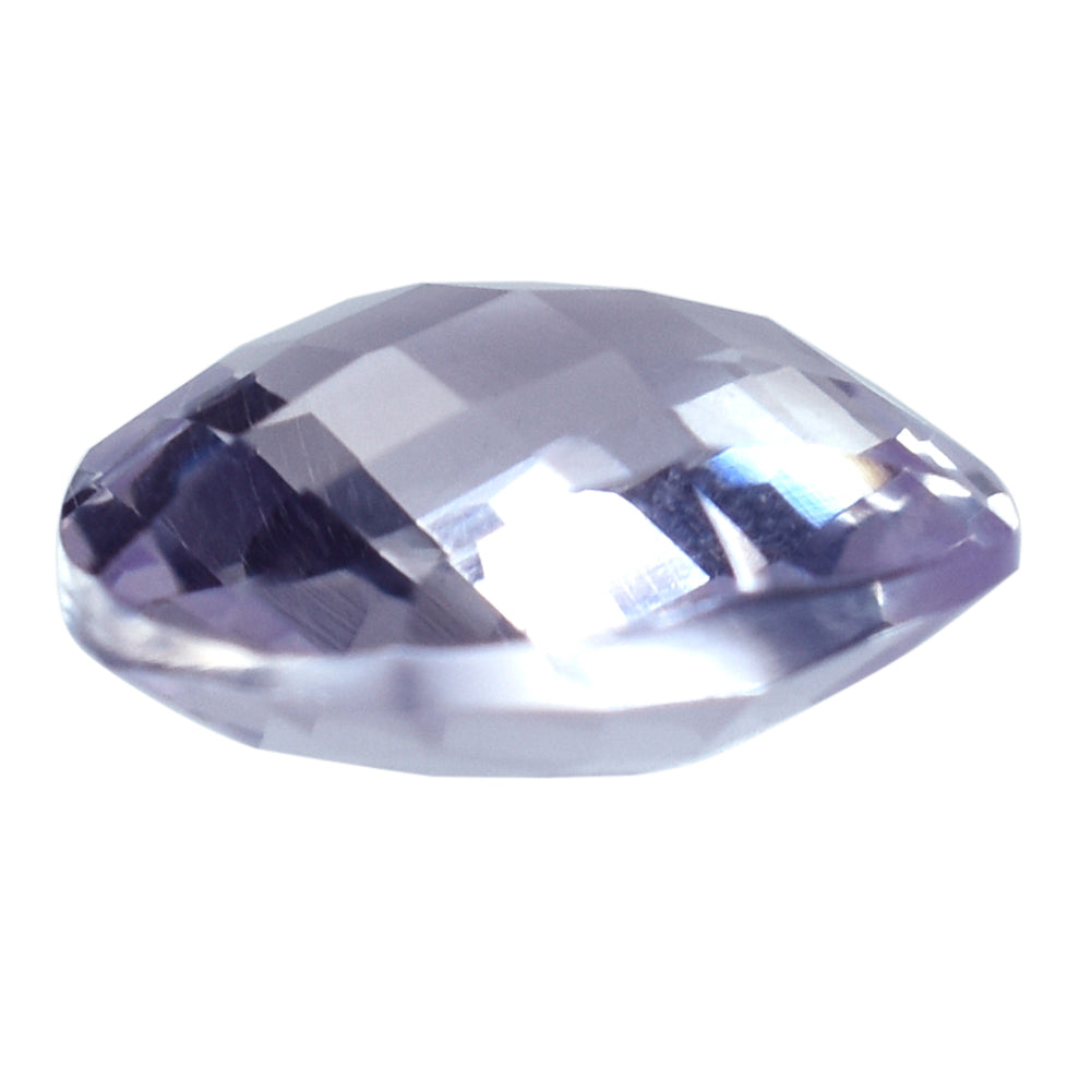 PINK AMETHYST CHECKER CUT BRIOLETTE HEART (AA\CLEAN) 11.00X11.00 MM 3.78 Cts.