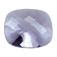 AMETHYST PINK CUSHION CHECKER CUT (AA/CLEAN) 12.00X10.00 MM 3.48 Cts