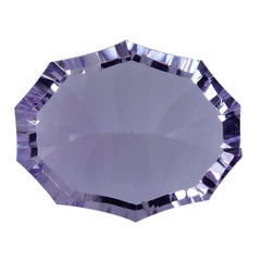 PINK AMETHYST CONCAVE CUT OVAL (A\CLEAN) 11.00X9.00 MM 3.20 Cts.