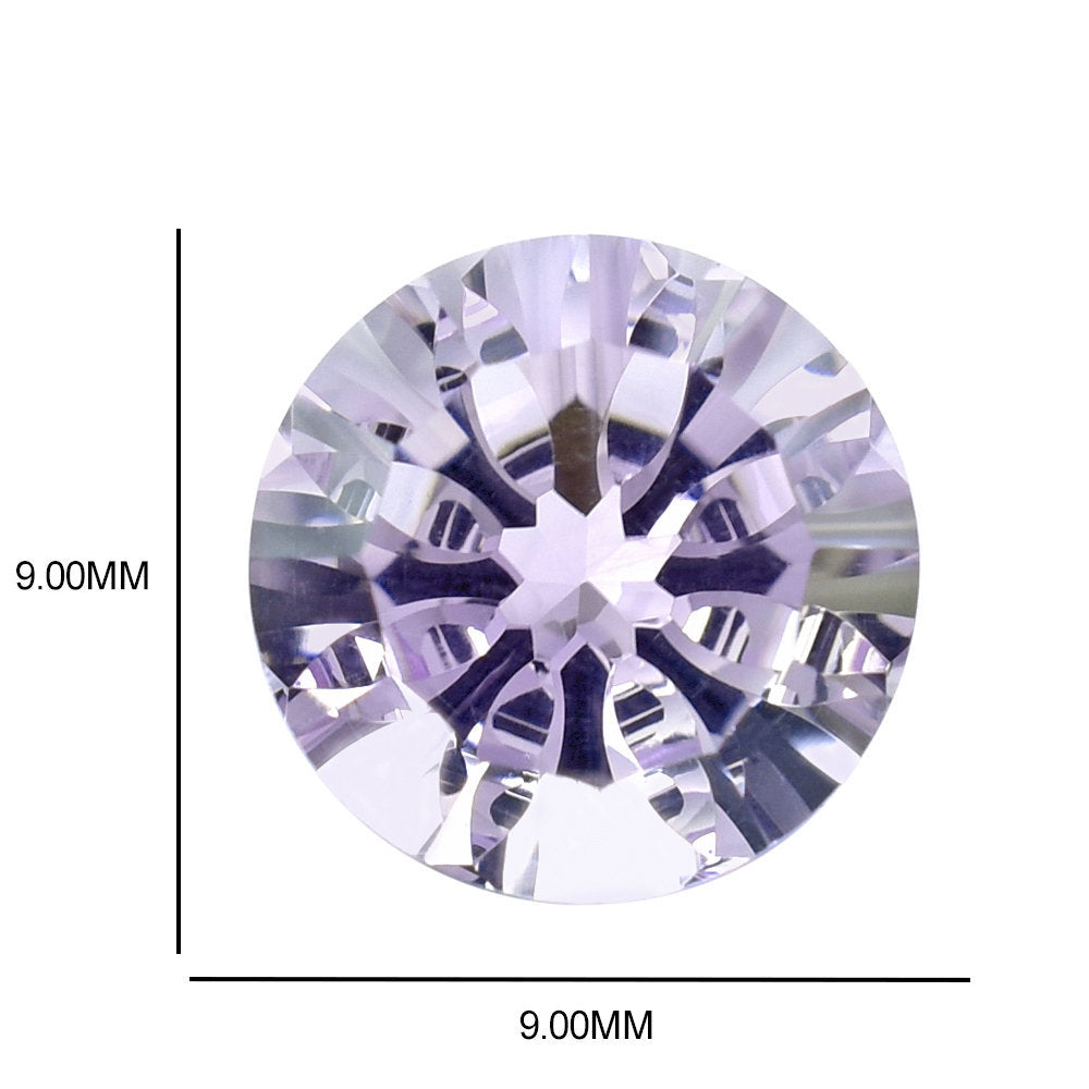 PINK AMETHYST NORMAL ROUND (A\CLEAN) 9.00X9.00 MM 2.43 Cts.