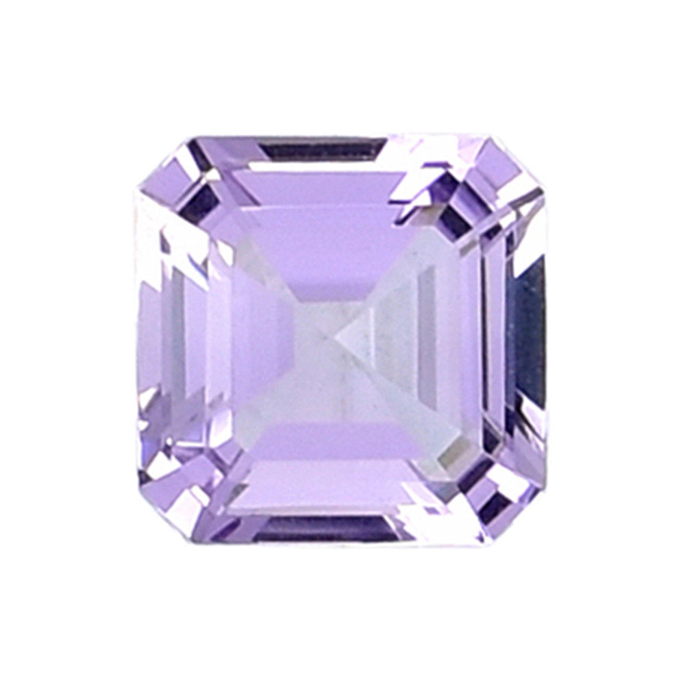 PINK AMETHYST ASSCHER CUT OCTAGON (A\CLEAN) 9.00X9.00 MM 3.00 Cts.