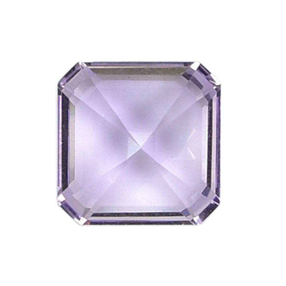 PINK AMETHYST ASSCHER CUT OCTAGON (A\CLEAN) 9.00X9.00 MM 3.00 Cts.