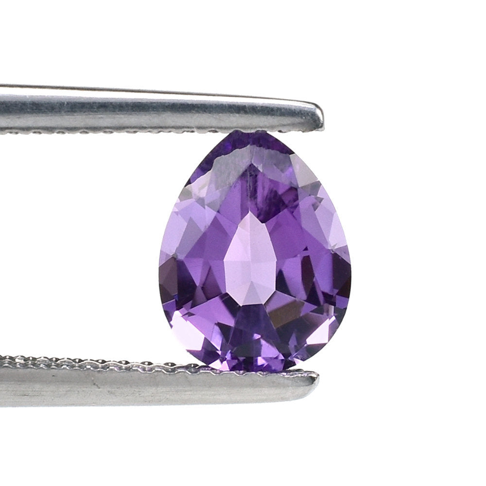 PINK AMETHYST CUT PEAR (AA\CLEAN) 9.00X7.00 MM 1.53 Cts.