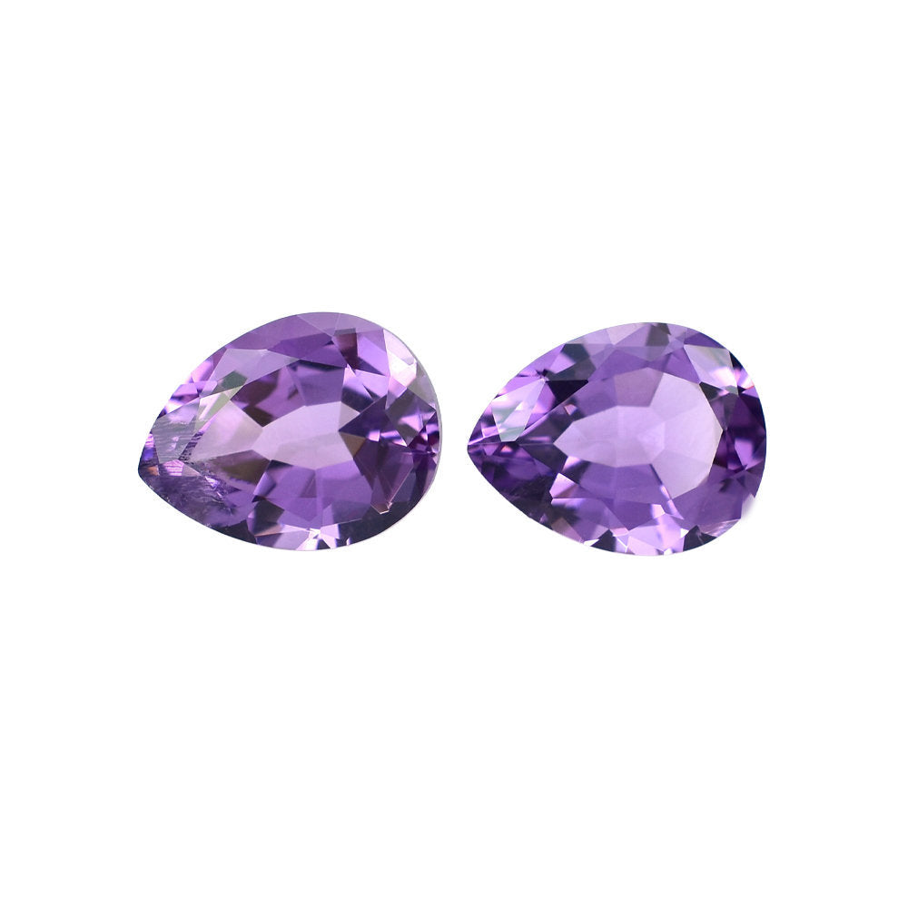 PINK AMETHYST CUT PEAR (AA\CLEAN) 9.00X7.00 MM 1.53 Cts.