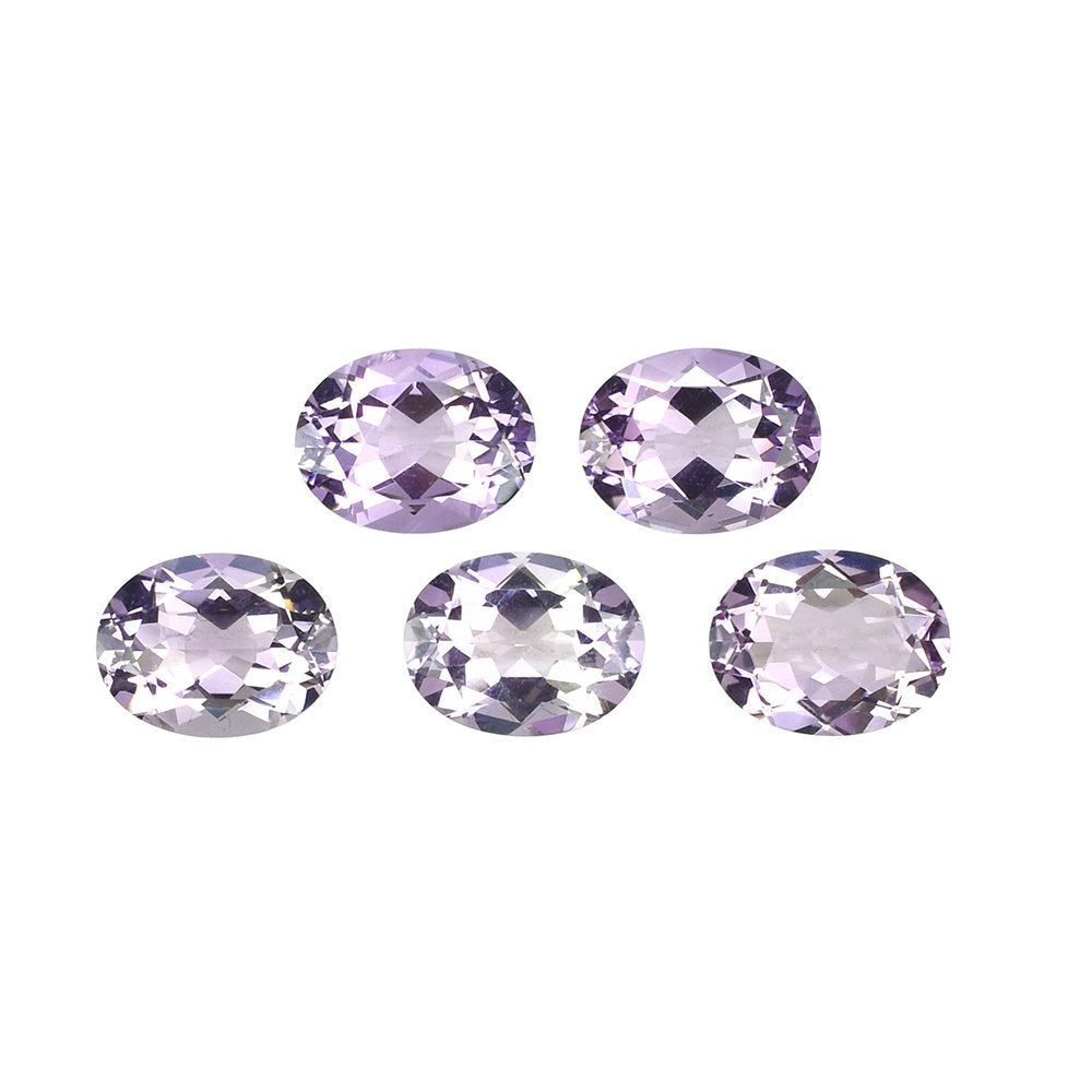 PINK AMETHYST CUT OVAL (A\CLEAN) 13.00X10.00 MM 5.00 Cts.