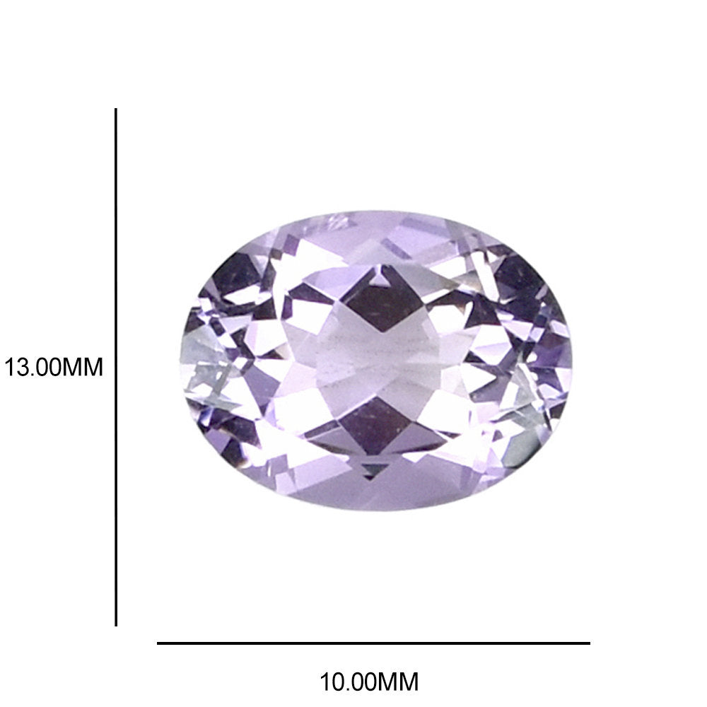 PINK AMETHYST CUT OVAL (A\CLEAN) 13.00X10.00 MM 5.00 Cts.