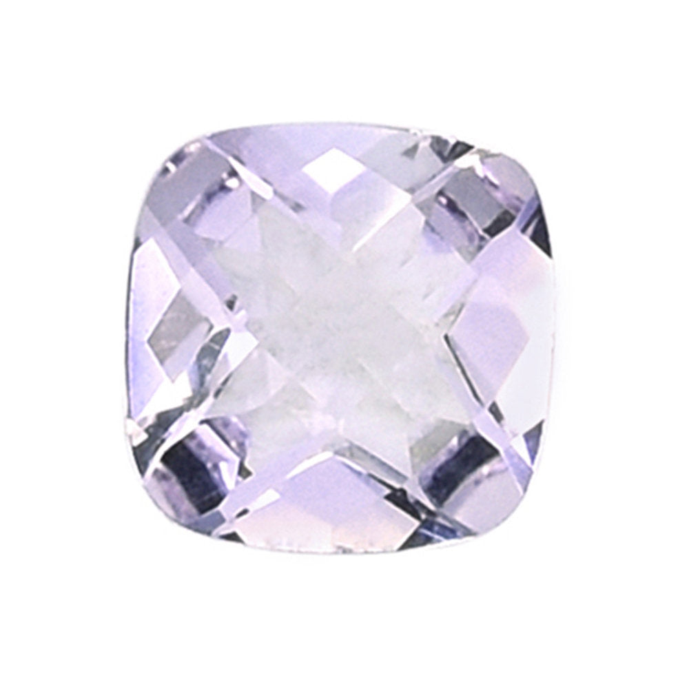 PINK AMETHYST CHECKER CUT CUSHION (A\CLEAN) 8.00X8.00 MM 1.95 Cts.