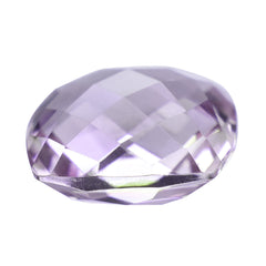 AMETHYST PINK CUSHION CHECKER CUT BRIOLETTE (A/CLEAN) 12.00X12.00 MM 6.17 Cts