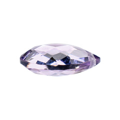 PINK AMETHYST CHECKER BRIOLETTE PEAR (AA\CLEAN) (FULL DRILL) 14.00X10.00 MM 4.26 Cts.