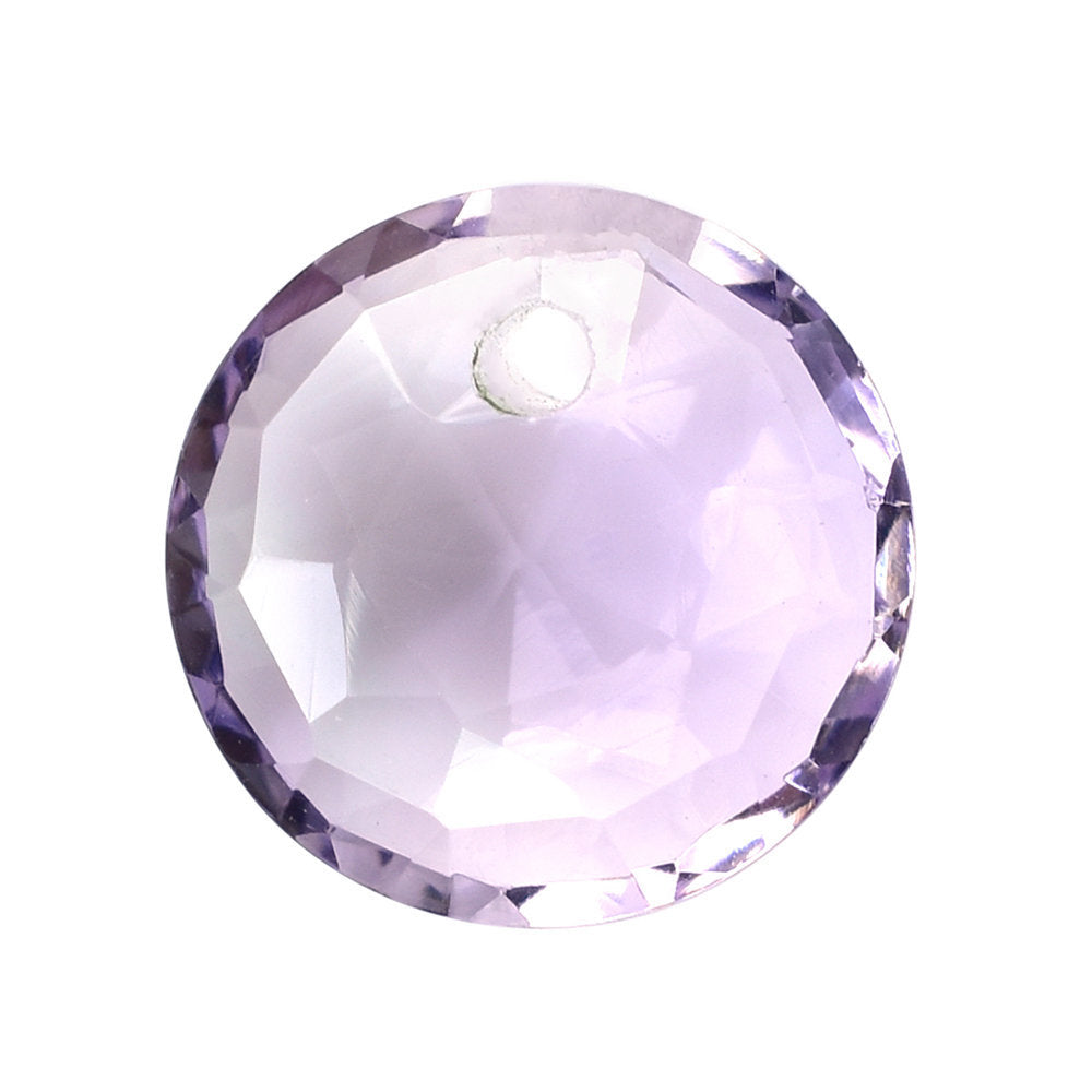 PINK AMETHYST ROSE CUT BRIOLETTE ROUND (AA\CLEAN) 10.00X10.00 MM (FDL_1.70_RD) 3.14 Cts.