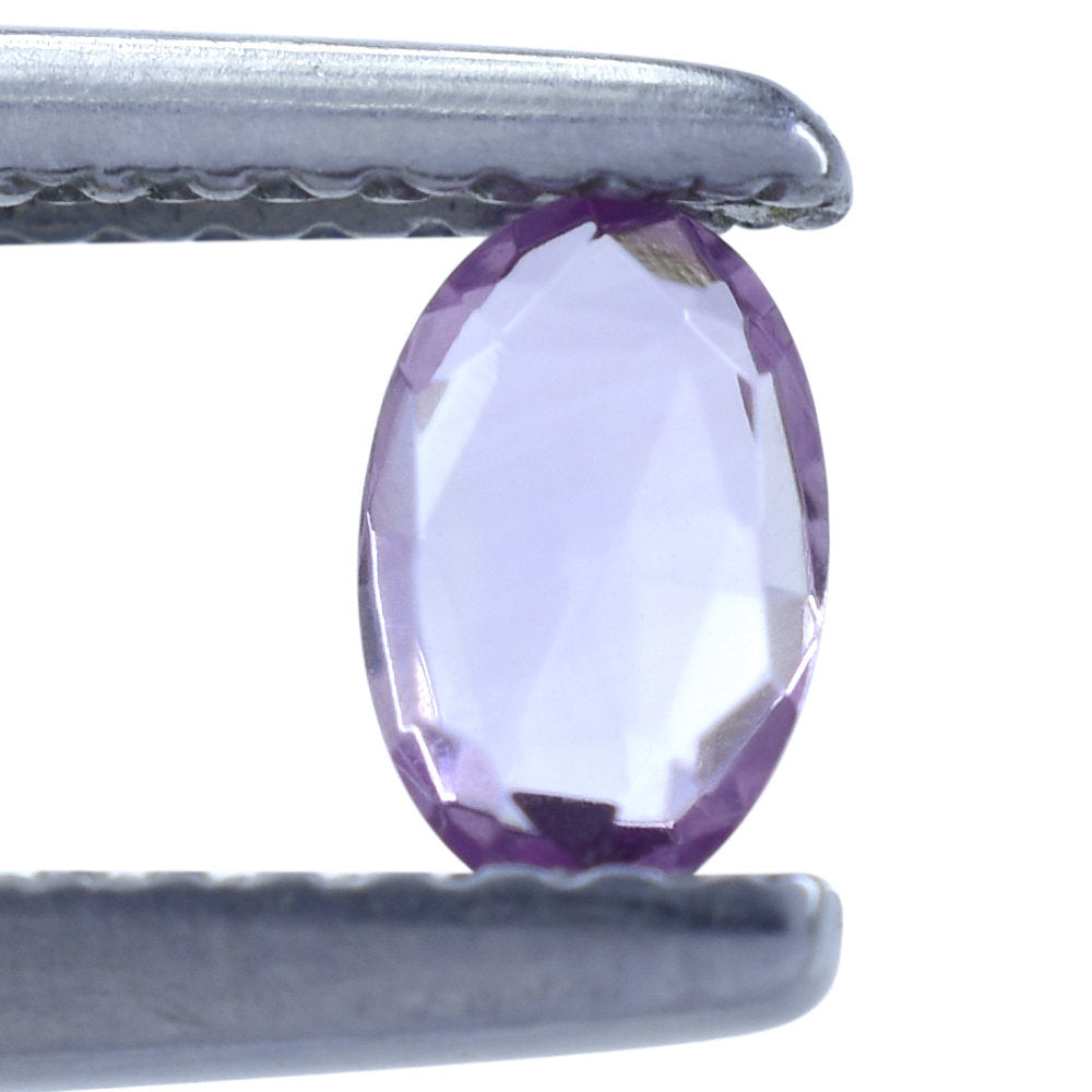AMETHYST PINK CUT OVAL (A/CLEAN) 5.50X3.50 MM 0.31 Cts.