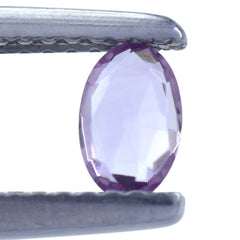 AMETHYST PINK CUT OVAL (A/CLEAN) 5.50X3.50 MM 0.31 Cts.