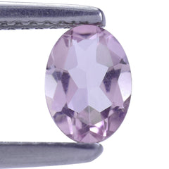 AMETHYST PINK OVAL CUT (A/CLEAN) 7.00X5.00 MM 0.67 Cts