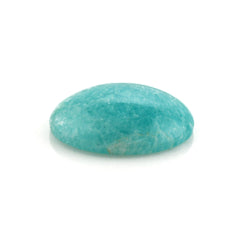 BLUE AMAZONITE ROUND CAB (FLAT) 14MM 5.26 Cts.