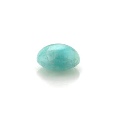BLUE AMAZONITE ROUND CAB 7MM 1.24 Cts.