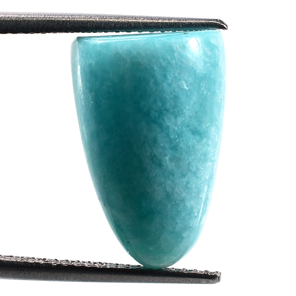 AMAZONITE PLAIN FANCY CAB 17X11MM 8.57 Cts.