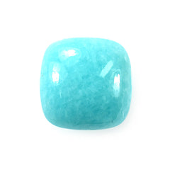 AMAZONITE PLAIN LENTIL CUSHION 10X10MM 4.13 Cts.