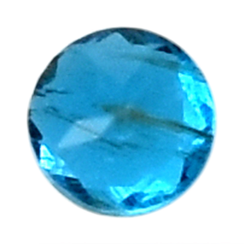 NEON BLUE APATITE CUT ROUND 1.60MM 0.02 Cts.