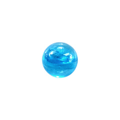 NEON BLUE APATITE PLAIN ROUND CAB (HI) 4MM 0.30 Cts.