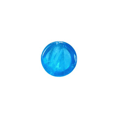 NEON BLUE APATITE PLAIN ROUND CAB (HI) 4MM 0.30 Cts.