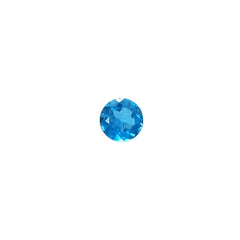 NEON BLUE APATITE CUT ROUND 1.55MM 0.02 Cts.