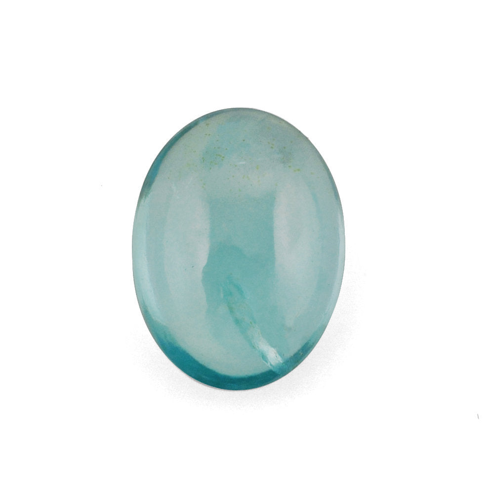 BLUE APATITE OVAL CAB (SI) 7X5MM 0.81 Cts.