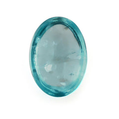 BLUE APATITE OVAL CAB (HI) 7X5MM 0.81 Cts.