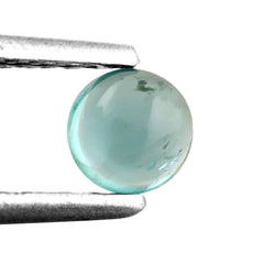 BLUE APATITE ROUND CAB (SI) 5MM 0.59 Cts.