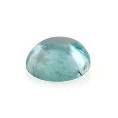 BLUE APATITE ROUND CAB (HI) 4MM 0.30 Cts.