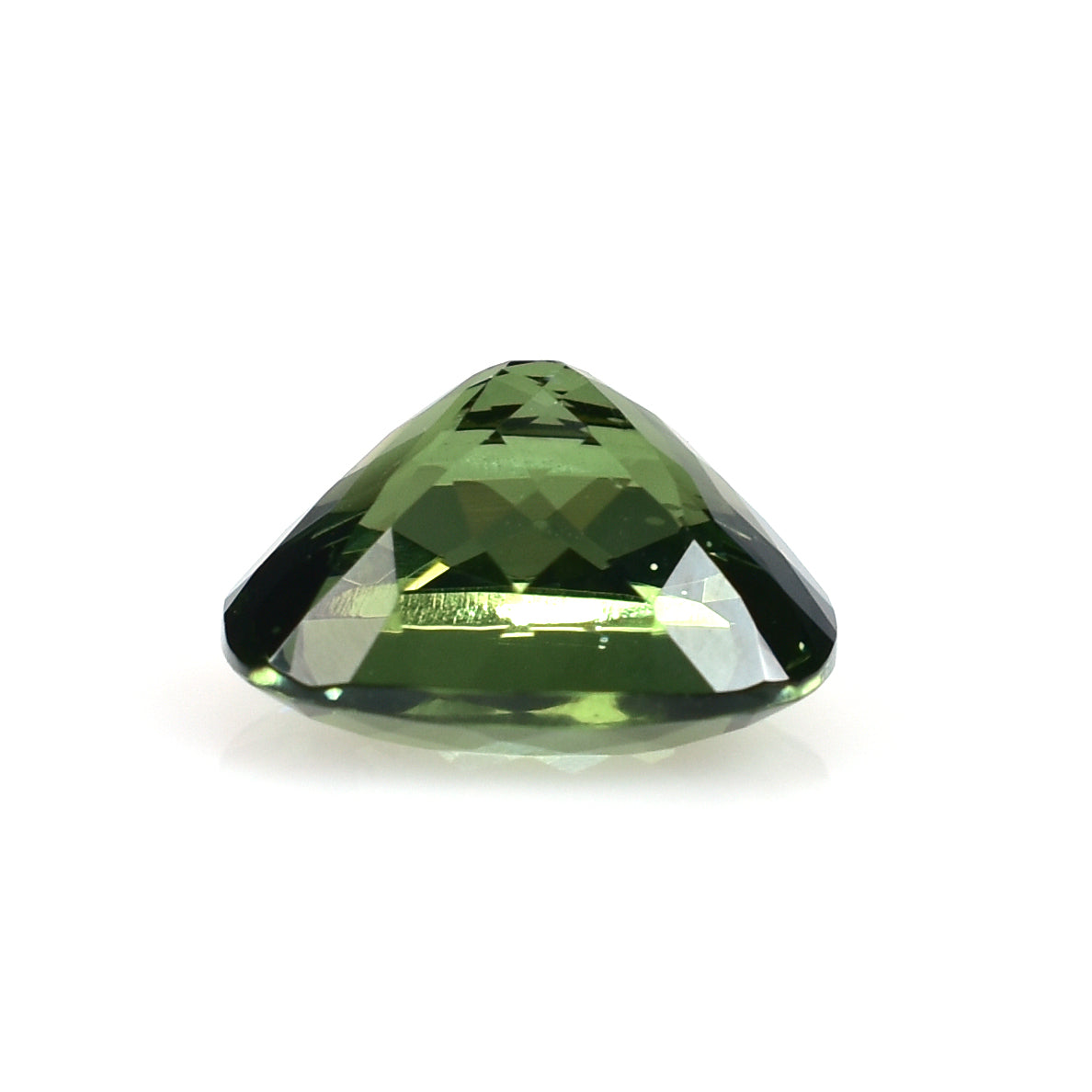 GREEN APATITE CUT CUSHION (MEDIUM)(SI) 12.50X11.10 MM 7.20 CTS