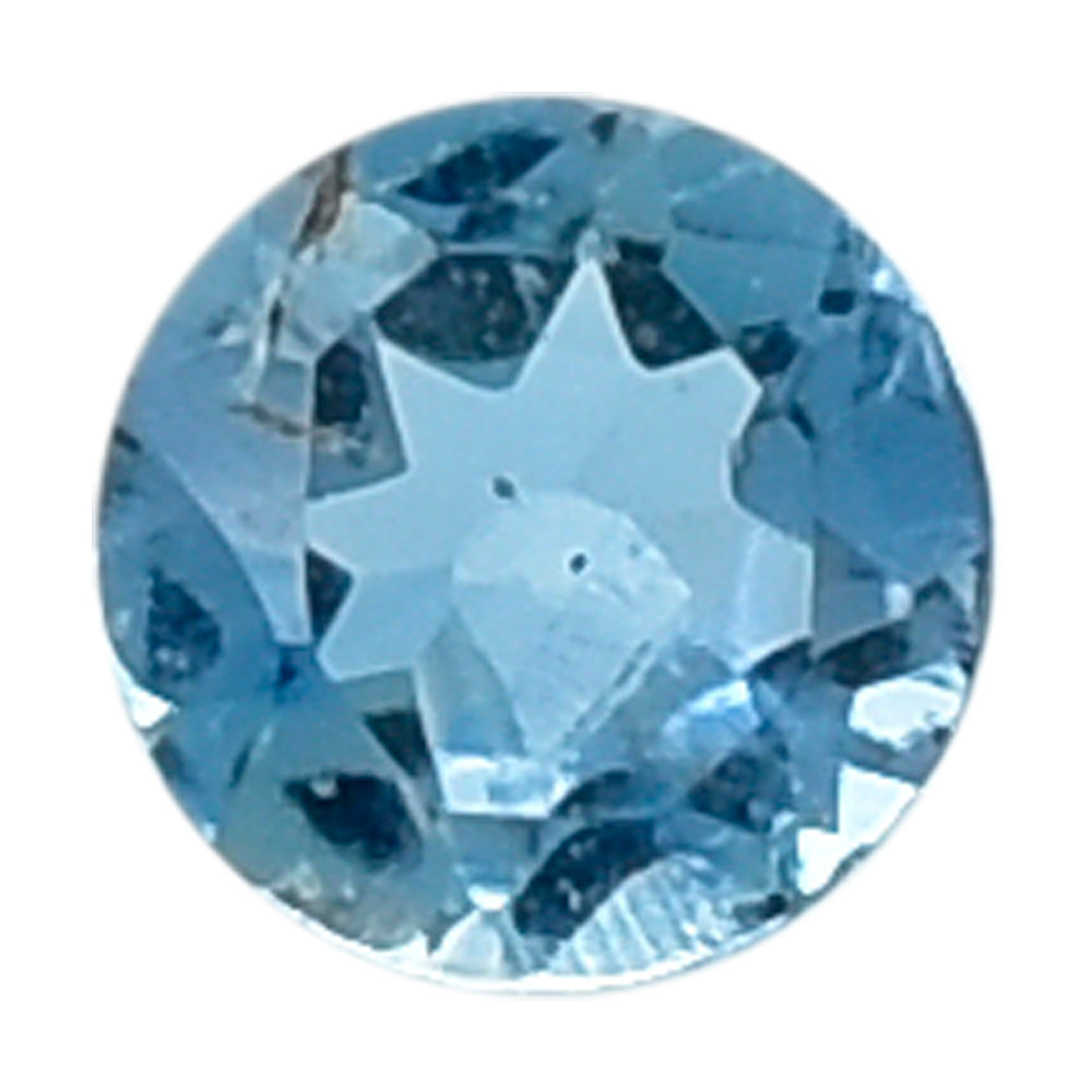 AQUAMARINE CUT ROUND (A++++) (SI) 1.60MM 0.02 Cts.