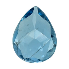 AQUAMARINE CUT PEAR (A++++) 5X4MM 0.25 Cts.