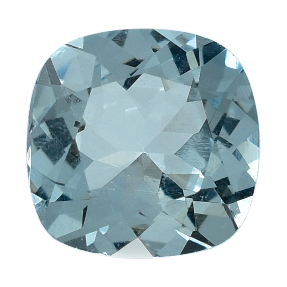 AQUAMARINE CUT CUSHION (A) 6MM 0.82 Cts.