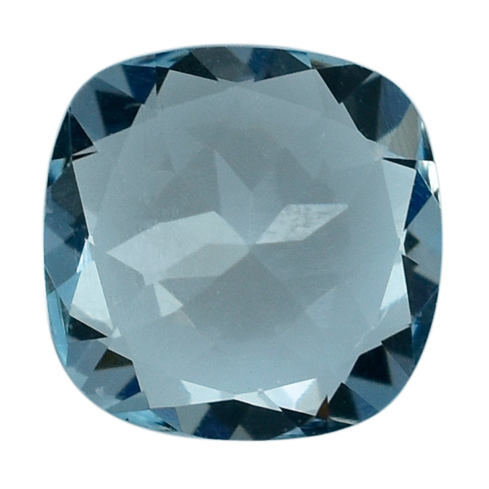 AQUAMARINE CUT CUSHION (A) 6MM 0.82 Cts.