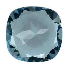 AQUAMARINE CUT CUSHION (A) 6MM 0.82 Cts.