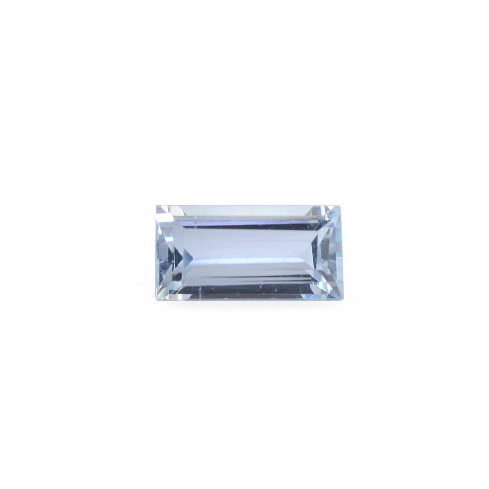 AQUAMARINE CUT BAGUETTE (A) 5X2.50MM 0.25 Cts.