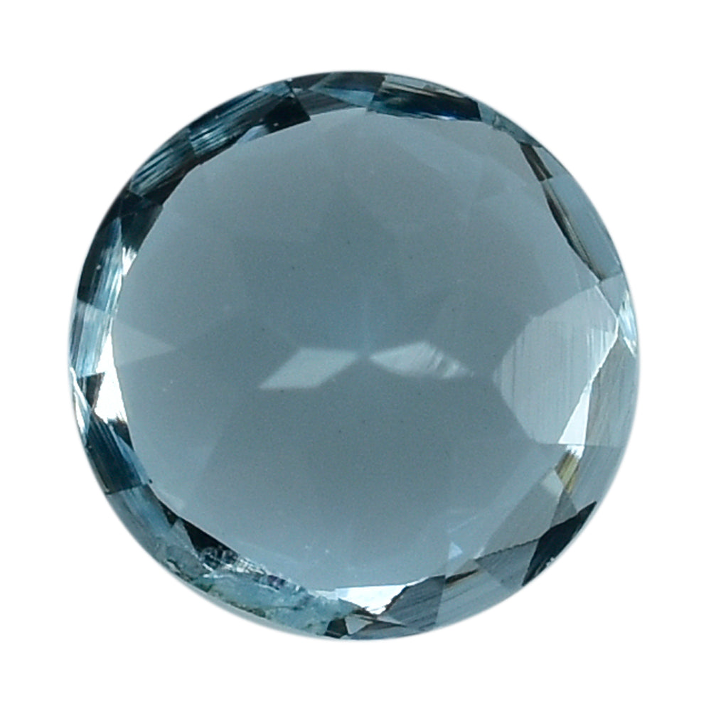 AQUAMARINE CUT ROUND (A+) (SI) 5.50MM 0.55 Cts.