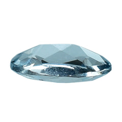 AQUAMARINE CUT OVAL (A/SI-WINDOW) 5X3MM 0.18 Cts.