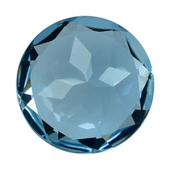 AQUAMARINE CUT ROUND (A++) 6MM 0.70 Cts.