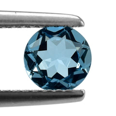 AQUAMARINE CUT ROUND (A++) 6MM 0.70 Cts.