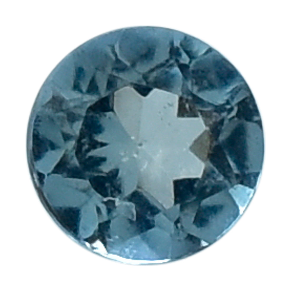 AQUAMARINE CUT ROUND (A++) 1.50MM 0.01 Cts.