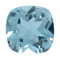AQUAMARINE CUT CUSHION (A++) 4MM 0.22 Cts.
