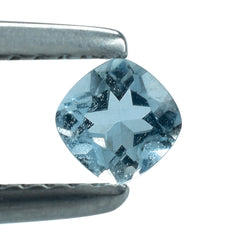 AQUAMARINE CUT CUSHION (A++) 4MM 0.22 Cts.