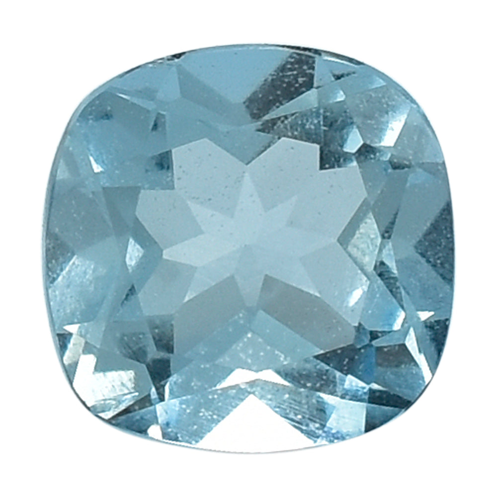 AQUAMARINE CUT CUSHION (A++) 5MM 0.45 Cts.
