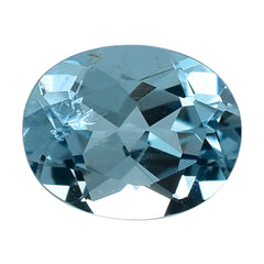 AQUAMARINE CUT OVAL (A++) 5X4MM 0.33 Cts.