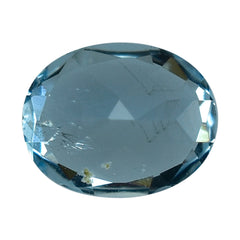 AQUAMARINE CUT OVAL (A++) 5X4MM 0.33 Cts.