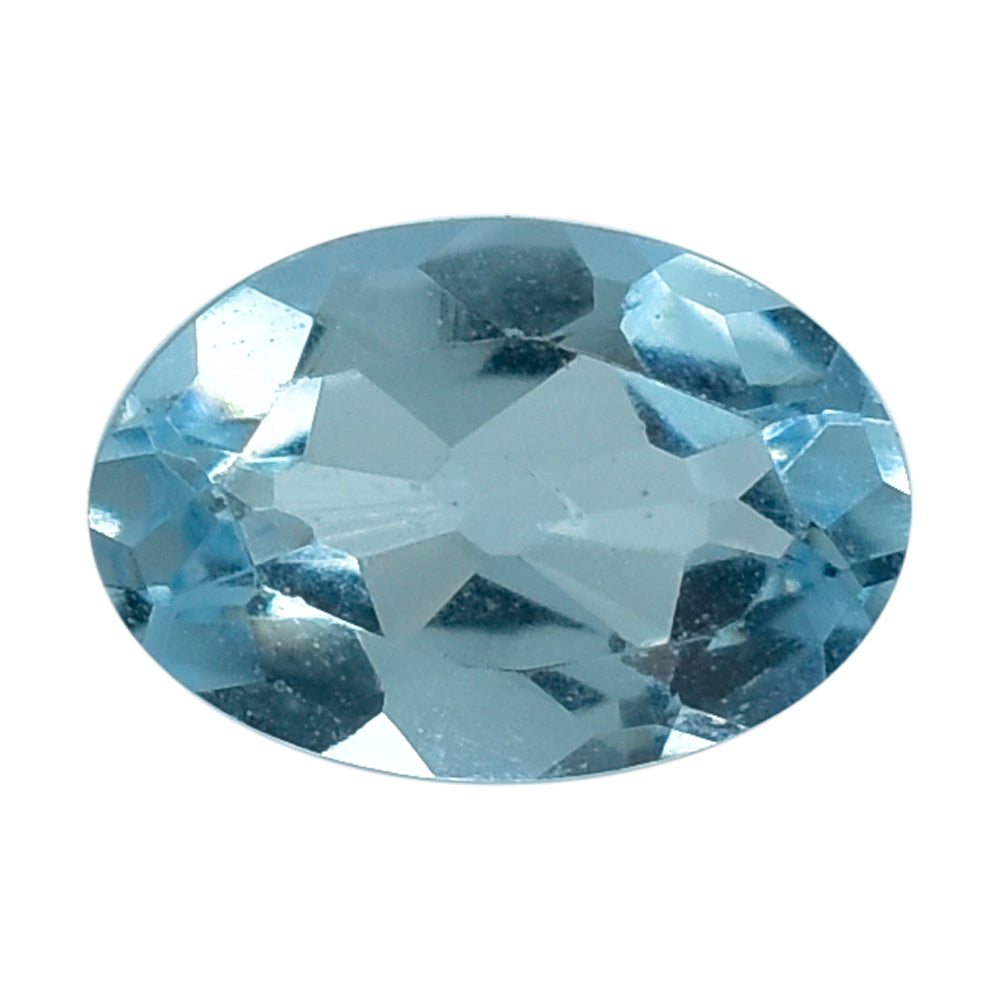 AQUAMARINE CUT OVAL (A++) 6X4MM 0.43 Cts.