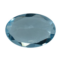AQUAMARINE CUT OVAL (A++) 6X4MM 0.43 Cts.