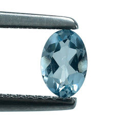 AQUAMARINE CUT OVAL (A++) 6X4MM 0.43 Cts.