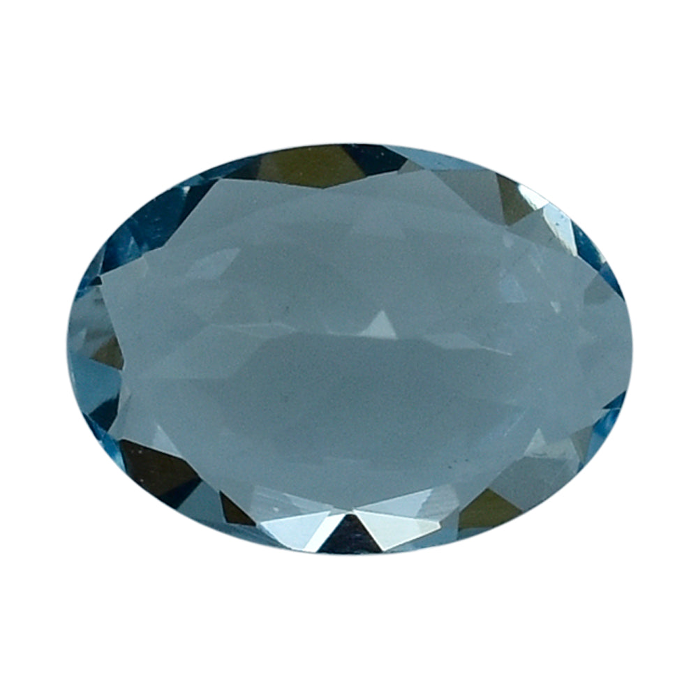 AQUAMARINE CUT OVAL (A++) 7X5MM 0.73 Cts.